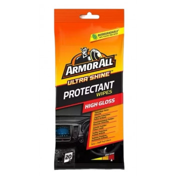 ArmorAll Protectant High Gloss Wipes 20Pk