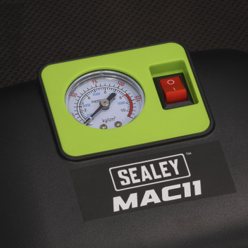 Sealey Tyre Inflator With Worklight 12V