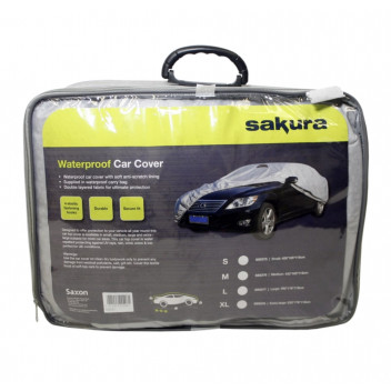 Sakura Waterproof Non-Breathable Car Cover S (406x165x119cm)