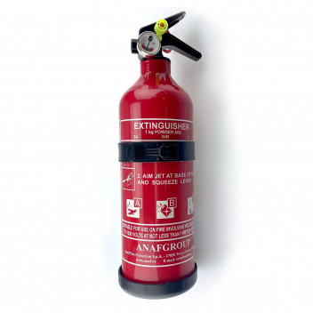 Simply Auto 1KG Fire Extinguisher With Gauge