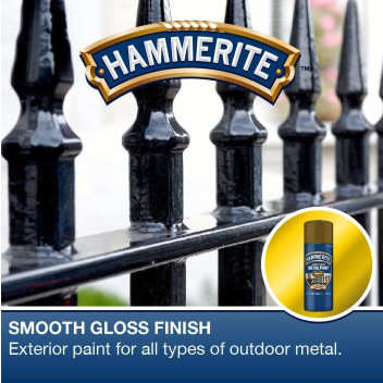 Hammerite Smooth Gold 400ml Aero