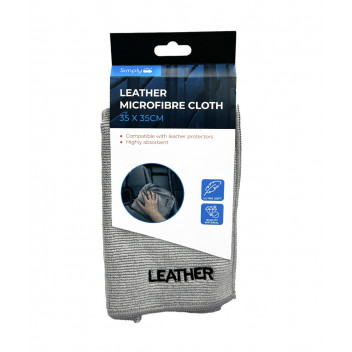 Simply Auto Leather Microfibre Cloth 35*35cm