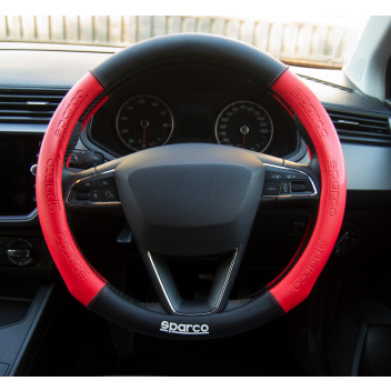 Sparco Red Steering Wheel Cover