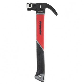 Sealey Priemier Claw Hammer with Fibreglass Shaft 16oz
