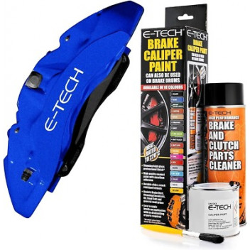E-Teck Brake Caliper Paint Kit - Blue