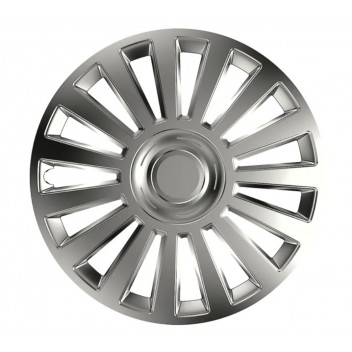 Versaco 15" Wheel Covers Silver - 15 spoke (4 per box)