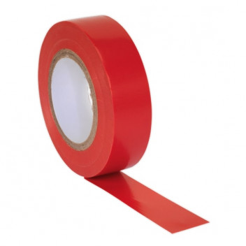 Sealey 20mtr x 19mm Pvc Insulating Tape Red