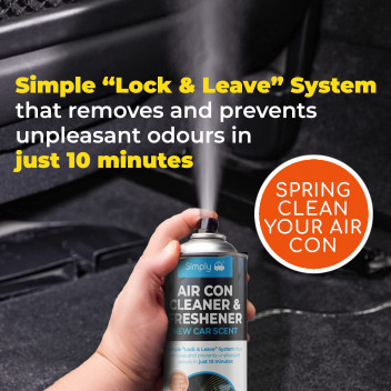 Simply Auto Air Conditioning Cleaner New Car Scent 150Ml
