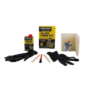 Isopon Fastglas Repair Kit Large  0.25m² 250ml