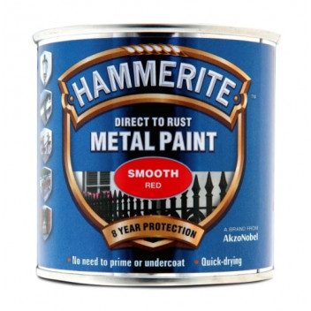 Hammerite Smooth Red 250ml