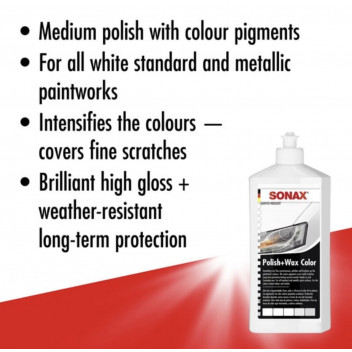 Sonax Polish & Wax White 500ml