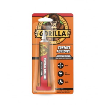 Gorilla Contact Adhesive Crystal Clear 75g