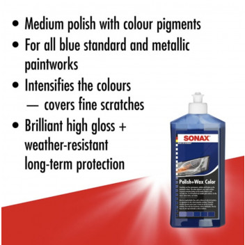 Sonax Polish & Wax Blue 500ml