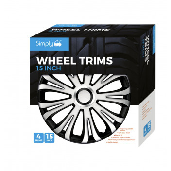 Simply Auto Thrust Wheel Trim Set 15 Inch (4 per box)
