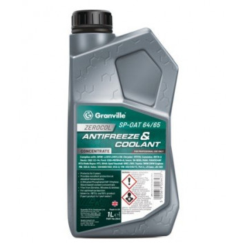 Granville Zerocol SP-OAT 2597 Antifreeze- Green 1L