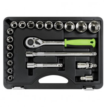 Sealey Socket Set 21pc 1/2"Sq Drive Metric