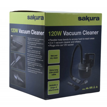 Sakura 120W Interior Vacuum Cleaner