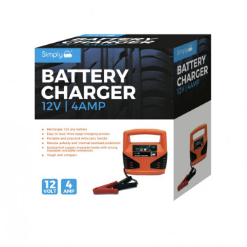 Simply Auto Battery Charger 4Amp