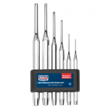 Sealey Parallel Pin Punch Set (6pc)
