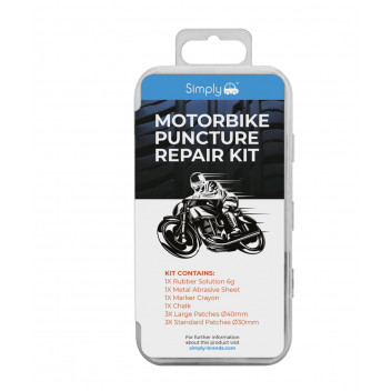Simply Auto Motorcycle Puncture Repair Kit