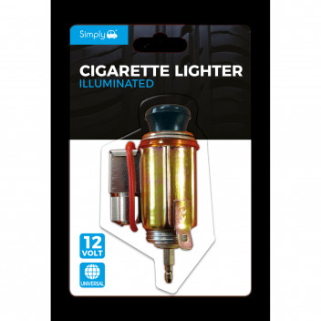 Universal Illuminated Cigarette Lighter Adaptor 12V