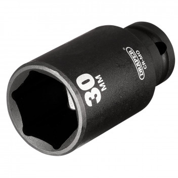 Draper HI-TORQ Deep Impact Socket 1/2" Sq. Dr. 30mm