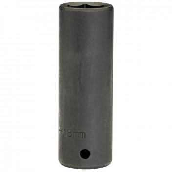 Draper HI-TORQ Deep Impact Socket 1/2" Sq. Dr. 18mm