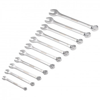 Draper HI-TORQ Metric Combination Spanner Set Orange (11pc)