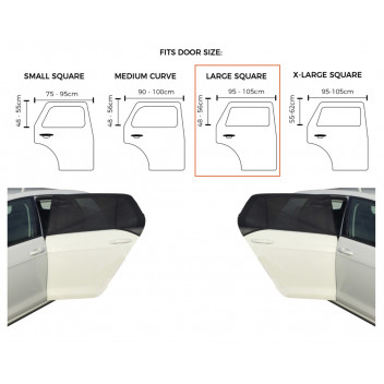 Simply Auto Large Pk2 Square Sun Sock