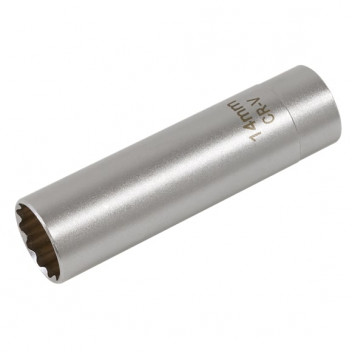 Spark Plug Socket with Magnetic Retainer 14mm 3/8"Sq Dr.