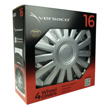 Versaco 16" Wheel Covers Silver - 15 spoke (4 per box)
