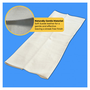 Simply Auto 2Sq Ft Premium Chamois Leather