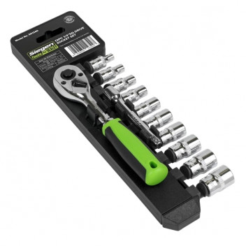 Sealey Socket Set 1/4"Sq Drive WallDrive® Metric (12pc)