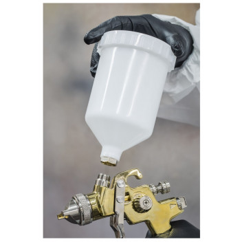 Sealey Gravity Feed Spray Gun - 1.4mm Set-Up Gold Series