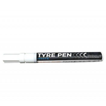 Simply Auto Tyre Pen- White