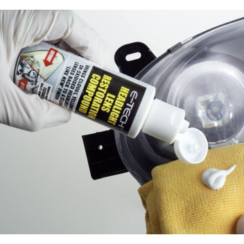 E-Tech Headlight Lens Restoration Compound - 100ml
