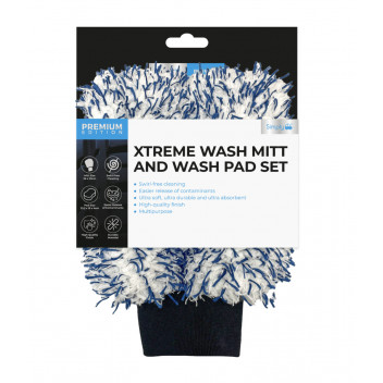 Simply Auto Premium Wash Mitt And Wash Pad