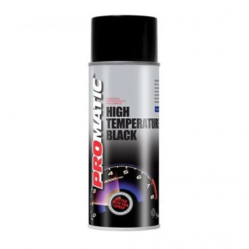 Promatic High Temp Black Aero. 500ml