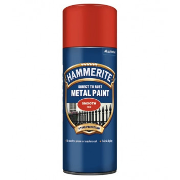 Hammerite Smooth  Red 400ml Aero