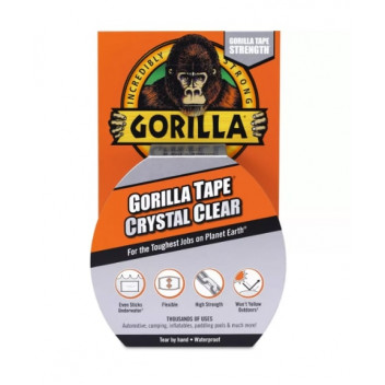 Gorilla Tape Crystal Clear 8.2M
