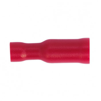 Sealey Female Socket Terminal Ø4mm Red Pack of 100