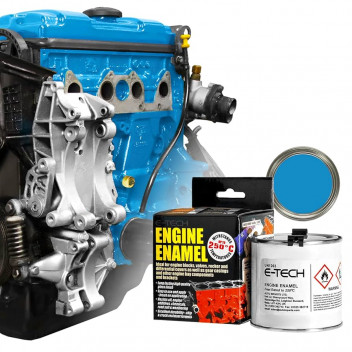 E-Tech Engine Enamel - Gloss Sky Blue- 250ml