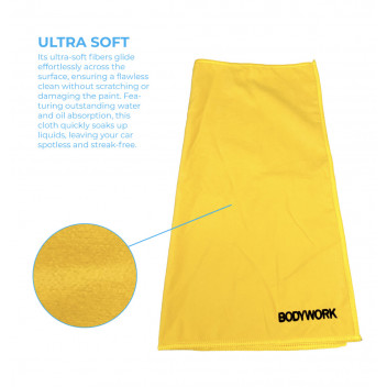 Simply Auto Bodywork Microfibre Cloth 35*35Cm