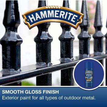 Hammerite Smooth  Blue 400ml Aero