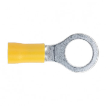 Easy-Entry Ring Terminal Ø10.5mm (3/8") Yellow Pack of 100