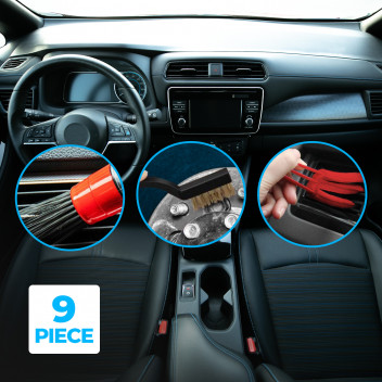 Simply Car Brush Set 9Pc