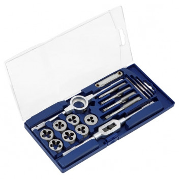 Sealey Tap & Die Set Metric (17pc)