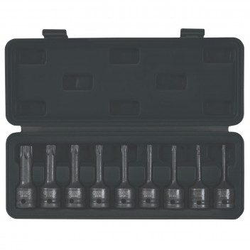 Draper Expert TX-STAR Socket Bit Set 1/2" Sq. Dr. (9pc)