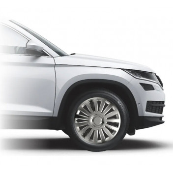 Versaco 15" Wheel Covers Silver - 15 spoke (4 per box)