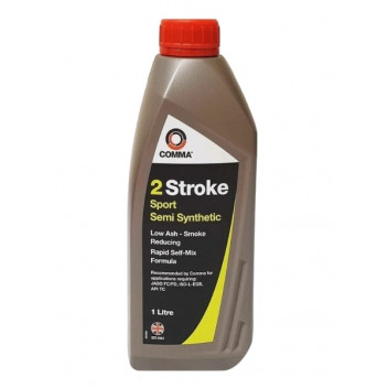 Comma Two Stroke Semi Synthetic Motorcycle Oil 1L